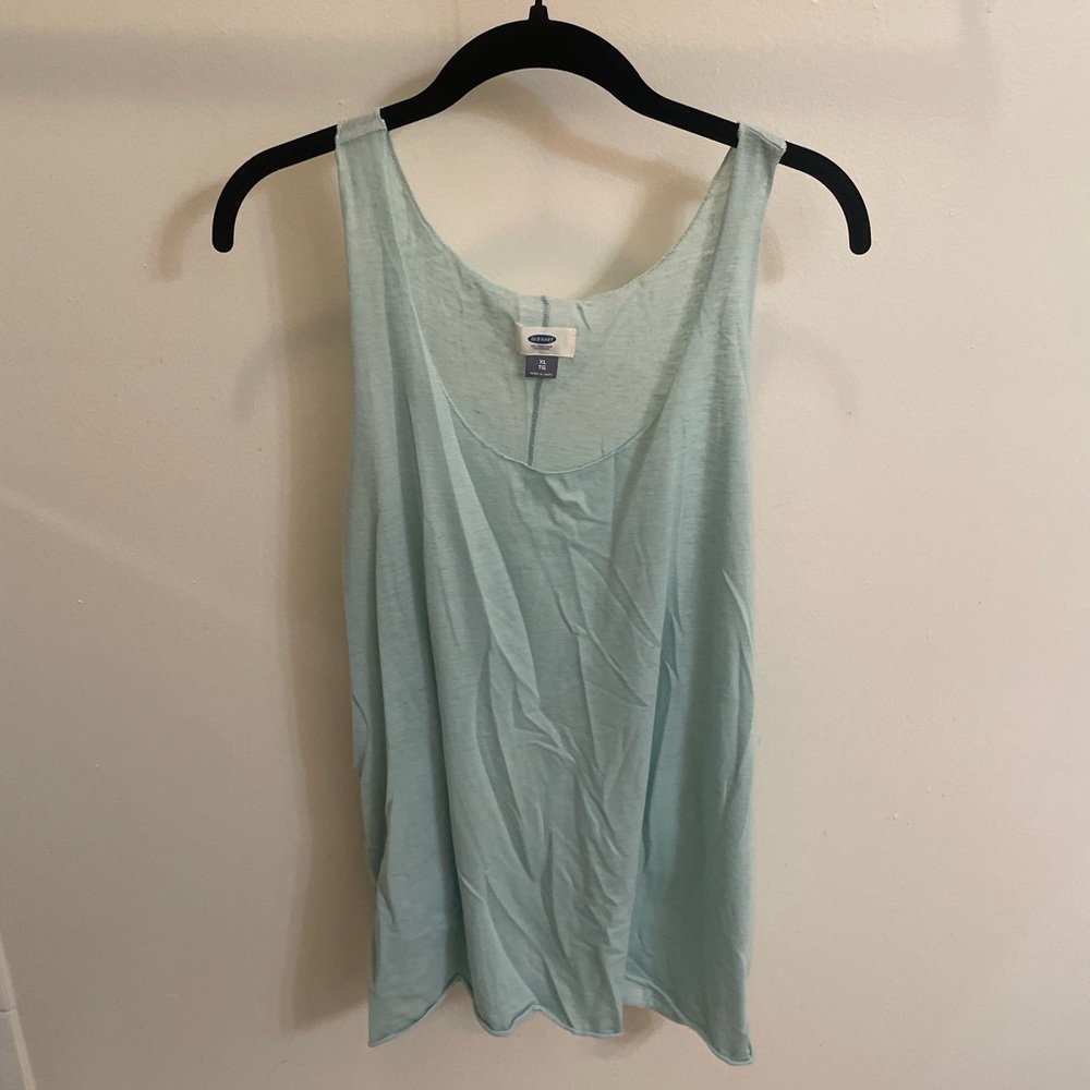 Light Blue Sleeveless Top